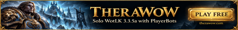 TheraWoW Solo WotLK 3.3.5a PlayerBots